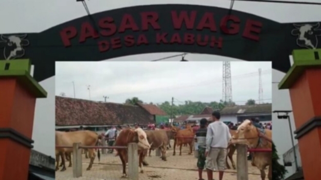 Pasar Wage, Pasar Hewan di Desa/Kecamatan Kabuh - Jombang